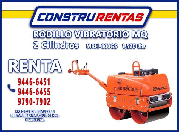 Rodo Vibratorio 2 Ton